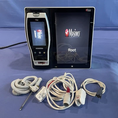 Masimo Root RDS7A Monitor w/ Radical-7 Pulse CO-Oximeter & ISA CO2 Capnography - Image 1 of 4