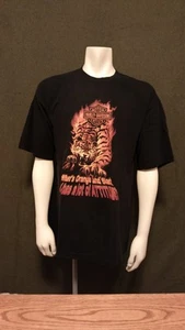 Camiseta Harley Davidson Flaming Tiger Dealer Vintage Años 90 Bend Oregon Talla XL BONITA - Imagen 1 de 6
