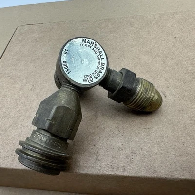 Casa rodante Marshall de latón para uso exterior solo 15600 01 adaptador camiseta de 90 grados Foto 1 de 4