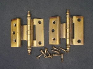 Par de colgantes envolventes de espalda con espalda color bronce vintage con tornillos punta de campanario - Imagen 1 de 1