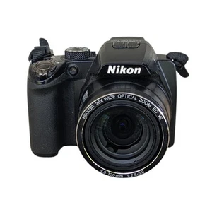 Nikon Coolpix P100 Black Digital Camera 26x Zoom 10.3 Megapixels Tested Works - Picture 1 of 10