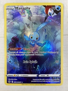 Manaphy GG06/GG70 Crown Zenith Galarian Gallery Holo Pokemon NM - Picture 1 of 2