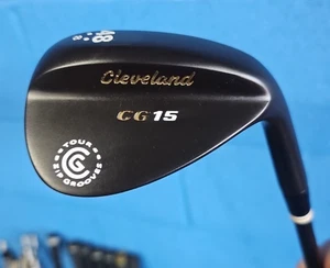 CLEVELAND CG15 BLACK NITRIDE 48° PITCHING WEDGE SPINE ALIGNED BLACK S300 - Picture 1 of 5