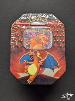 2019 Sealed Pokémon Charizard GX Hidden Fates Tin English - Image 1 of 2
