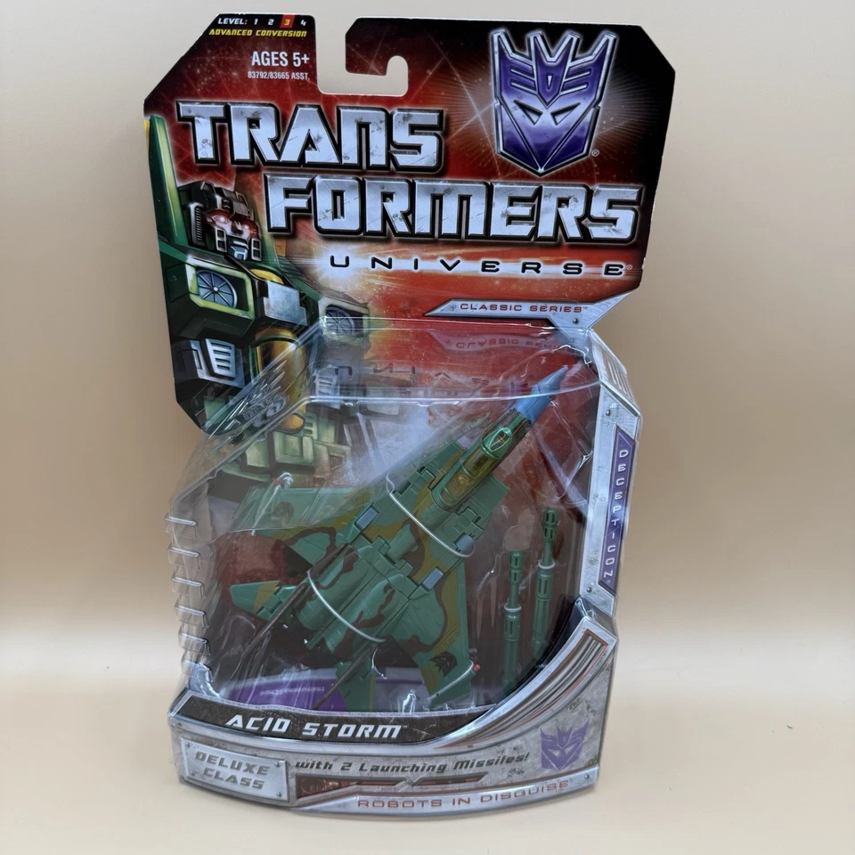 Transformers Universe Acid Storm G1 Classics Jet Deluxe 2006