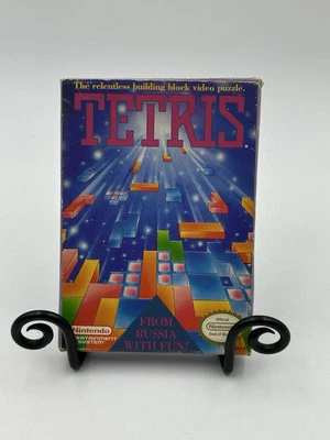Nintendo NES Tetris Entertainment 1998 Game With Manual Great Condition Untested - Image 1 of 4