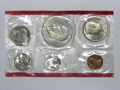 1978 Denver Set of Mint Coins Ike Dollar Included Not touched in 50 years - Image 1 of 4