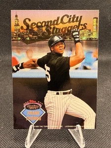 1993 Topps Stadium Club - Second City Sluggers - Frank Thomas / Ryne Sandberg - Picture 1 of 2