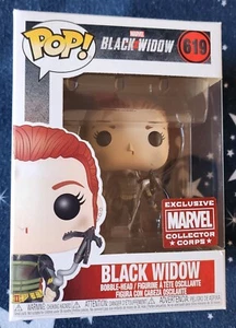 CUERPO DE COLECCIONISTA DE VIUDA NEGRA MARVEL EXCLUSIVO FUNKO POP 619 - Imagen 1 de 6