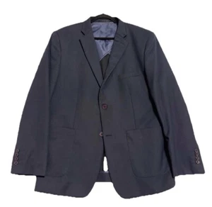 44R - Greg Norman Navy Blue Sport Jacket Coat - Pre-Owned - Picture 1 of 6