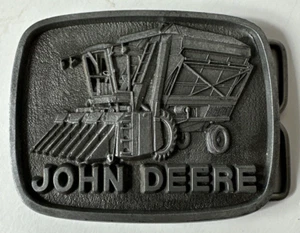 Vintage John Deere 1980 Metall Gürtelschnalle - Bild 1 von 2