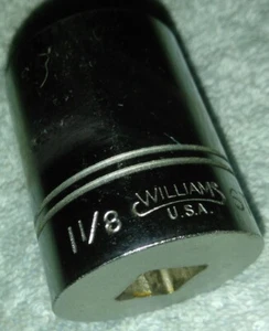Williams ST-1236 1-1/8" Shallow 12-Point Socket owned by snap-on USA - Picture 1 of 3
