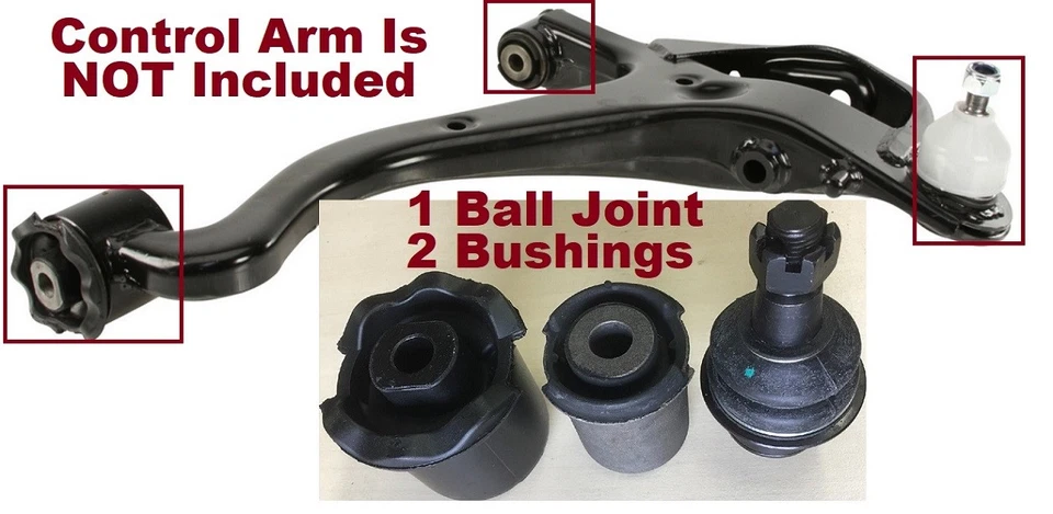 Juego de 3 reparaciones brazo de control inferior delantero Land Rover Ranger Rover Sport 06 07 08 09 Foto 1 de 1