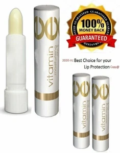 2x Pure VITAMIN E Natural Moisturizing, VITAMIN E Lipstick Beauty Makeup - Picture 1 of 2