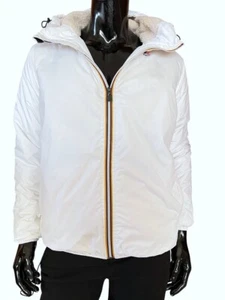 K-Way white jacket, L - Picture 1 of 9