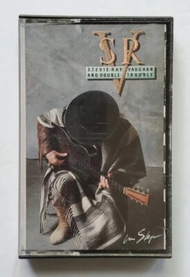 Stevie Ray Vaughan Cassette Tape And Double Trouble In Step Music Album 1989 - Imagem 1 de 4