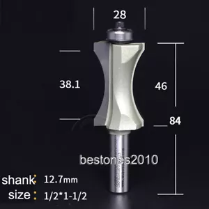 Broca de enrutador de medio radio ARDEN Bullnose con rodamiento tipo clavo de dedo 1/2*1-1/2 - Imagen 1 de 3