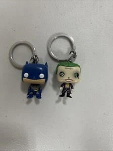 Funko POP Pocket Keychains Batman + Joker - Picture 1 of 10