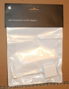 Original Apple Mini Displayport auf DVI Adapter MB570Z/A Neu in versiegelter Verpackung - Bild 1 von 6