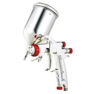 Juego pistola pulverizadora reparación automotriz Meiji FINER2 PLUS-G14 + 4GF-U 1,4 mm nuevo - envío y envío - Imagen 1 de 2