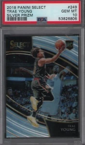 Panini Select 2018-19 - Courtside #249 Trae Young (RC) PSA 10 PLATEADO - Imagen 1 de 1