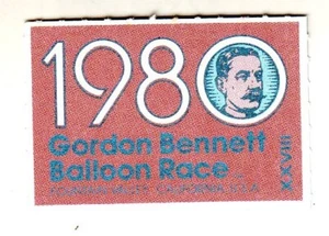 U. S. A. - Aviation, Gordon Bennett Balloon Race 1980(M) - Picture 1 of 1