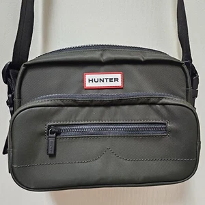 Hunter Bag Green Cross Body Bum Small Nylon - Picture 1 of 11