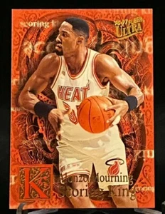 1996-97 Fleer Ultra Scoring King #14 Alonzo Mourning Miami Heat - Picture 1 of 2