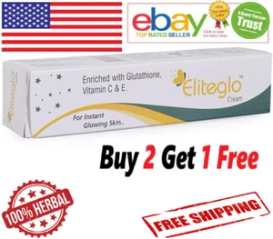 Eliteglo Cream 15g For Glowing Brightening & Blemish Free Clear Skin (Free Ship) - Picture 1 of 6