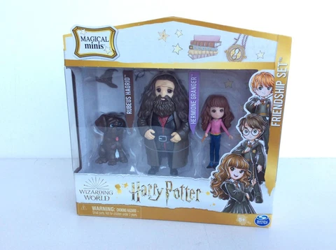 HARRY POTTER Magical Minis RUBEUS HAGRID & HERMIONE GRANGER Figure Set Cover