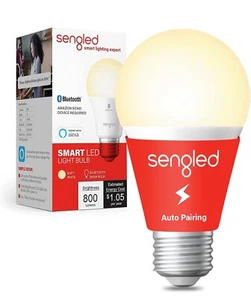 Sengled Alexa Light Bulb, S1 Auto Pairing with Alexa Devices, Warm Smart Light - Picture 1 of 12