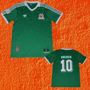 EL TRI - MEXICO National Team - World Cup 86 - Soccer - 2XL (USA-XL) Player # 10 - Picture 1 of 15