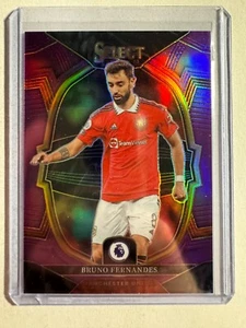 K182,427- 2022-23 Select English Premier League Purple #67 Bruno Fernandes #/135 - Picture 1 of 1