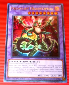 Predaplant Dragonstapelia *Lámina/Rara* Coleccionable Yu-Gi-Oh! Tarjeta Nº RAO1-EN027 - Imagen 1 de 2