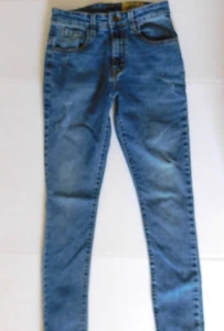 Boys Blue Jeans Size 12 Slim Denim Vintage Denim Tennis Trading Company - Picture 1 of 10