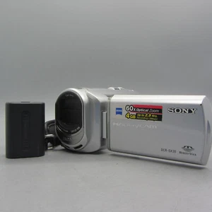 Sony Handycam DCR-SX30 Handheld Hard Drive Camcorder Silver Tested - Picture 1 of 9