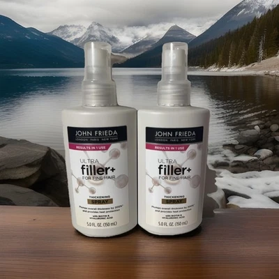 John Frieda ULTRA-filler+ Thickening Spray for Hair overall Thickness 200% 2 Pk - Image 1 of 4