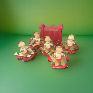 Vintage 1997 Mr Christmas Heavenly Holiday Animated Angels Xylophone Works - Bild 1 von 22