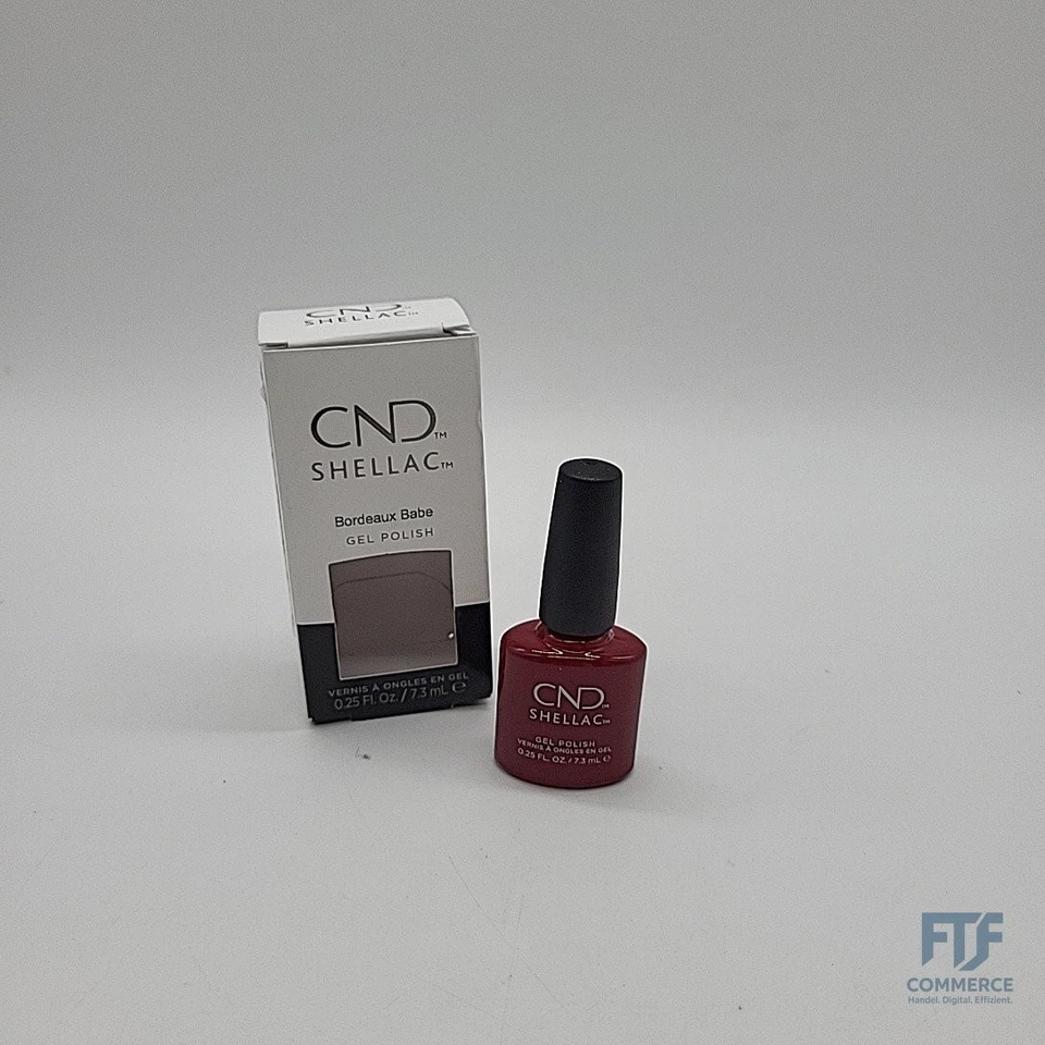 CND Shellac Bordeaux Babe 7,3 ml - Bild 1 von 4