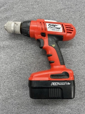 Taladro Black & Decker Fire Storm FS1800D portabrocas extraíble con batería grande LEER Foto 1 de 3