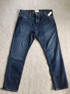 Gap Men's Slim Fit Blue Jeans Size 36x32 Stretch NWT Retail $49.95 - Picture 1 of 10