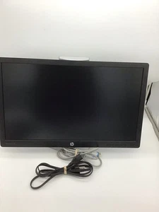 HP EliteDisplay E232 23" Widescreen HDMI Monitor Stand ,Power Cord & HDMI Cable - Picture 1 of 4