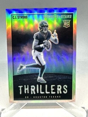 CJ Stroud RC 2023 Panini Rookies & Stars SILVER THRILLERS  ROOKIE CARD TEXANS  - Image 1 of 4