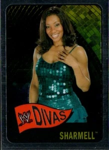 2006 Topps Heritage Chrome WWE Wrestling Card Divas #59 Sharmell - Picture 1 of 2