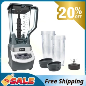 Ninja BL660 72oz Blender + 2 Nutri Cups | 1100W Power - Picture 1 of 6