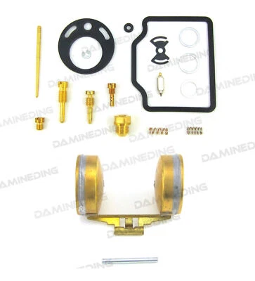 Kit de reconstrucción de carburador Deluxe 73-75 para XL175 para KH-0129 con flotador Foto 1 de 4