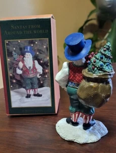 1996 May Department Store Santas From Around the World Austrian Christmas Figure - Picture 1 of 3