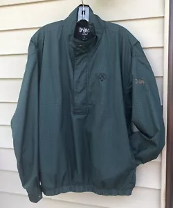 FootJoy Uomo Grande DryJoys 1/2 Zip Giacca Pullover Antivento Isola Primavera - Foto 1 di 12