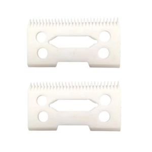 Professional Ceramic Clipper Blades, 2-Hole Replacement for Wahl Clippers (2 Pcs - Picture 1 of 7