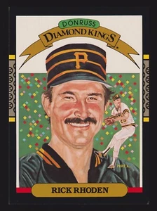 1987 DONRUSS SUPER Rick Rhoden PIRATES UNSIGNED 4-7/8 x 6-3/4 PHOTO #5 - Picture 1 of 1